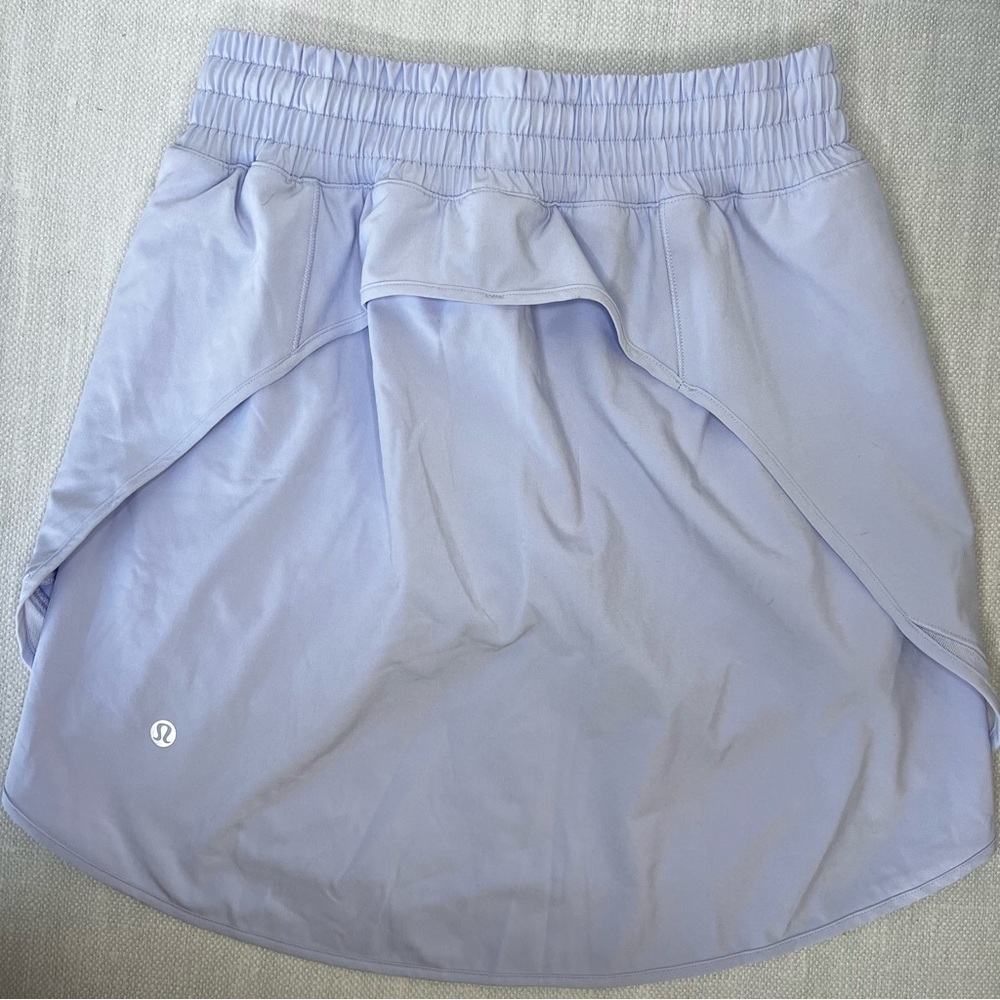 Lululemon Hotty Hot High-Rise Skirt  Tennis Skirt Pastel Blue Size 4